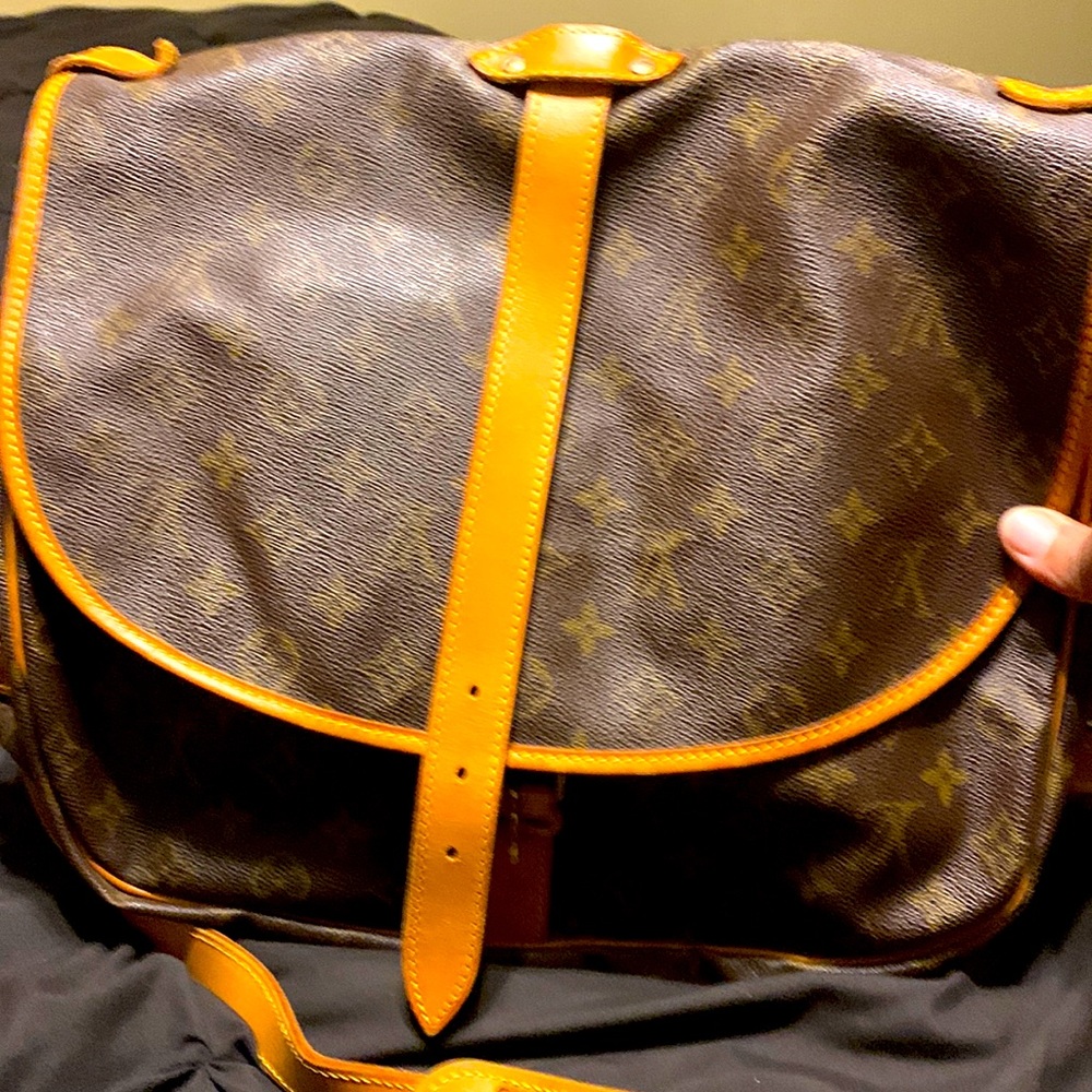 LV saddle bag
